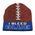 American Mills Beanie I Bleed Style Sublimated Football Royal Blue Design 1122702528